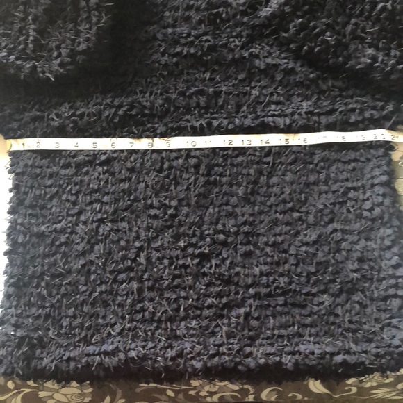 Vince Camuto 🆕 NWT Black Eye Lash Sweater - Picture 5 of 6